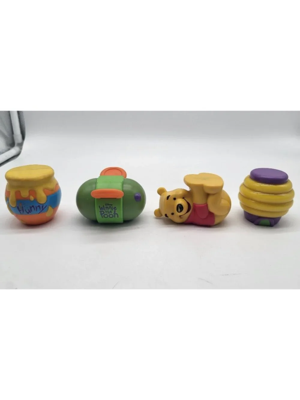 Learning Curve 2007 Disney Winnie the Pooh Magnetic Stacking Toys Set 4